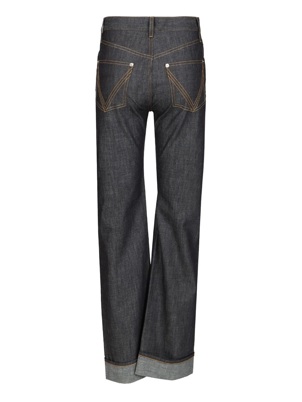 Bottega Veneta Women Jeans With Woven Pocket BOTTEGA VENETA