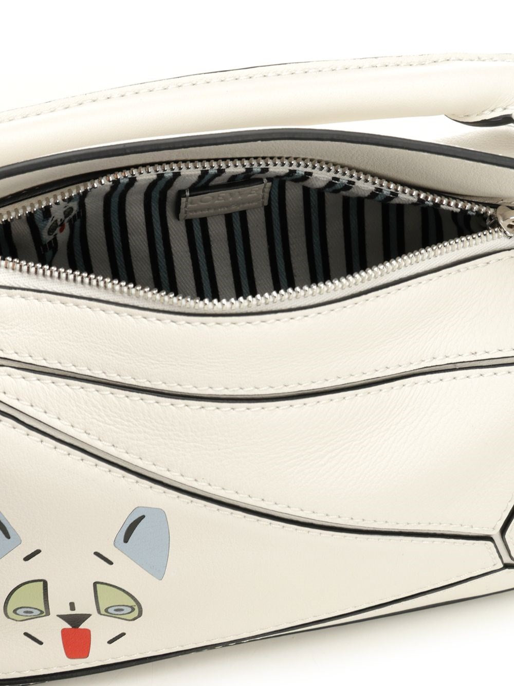 Loewe Women Mini "Puzzle Futurist Cat" Bag LOEWE