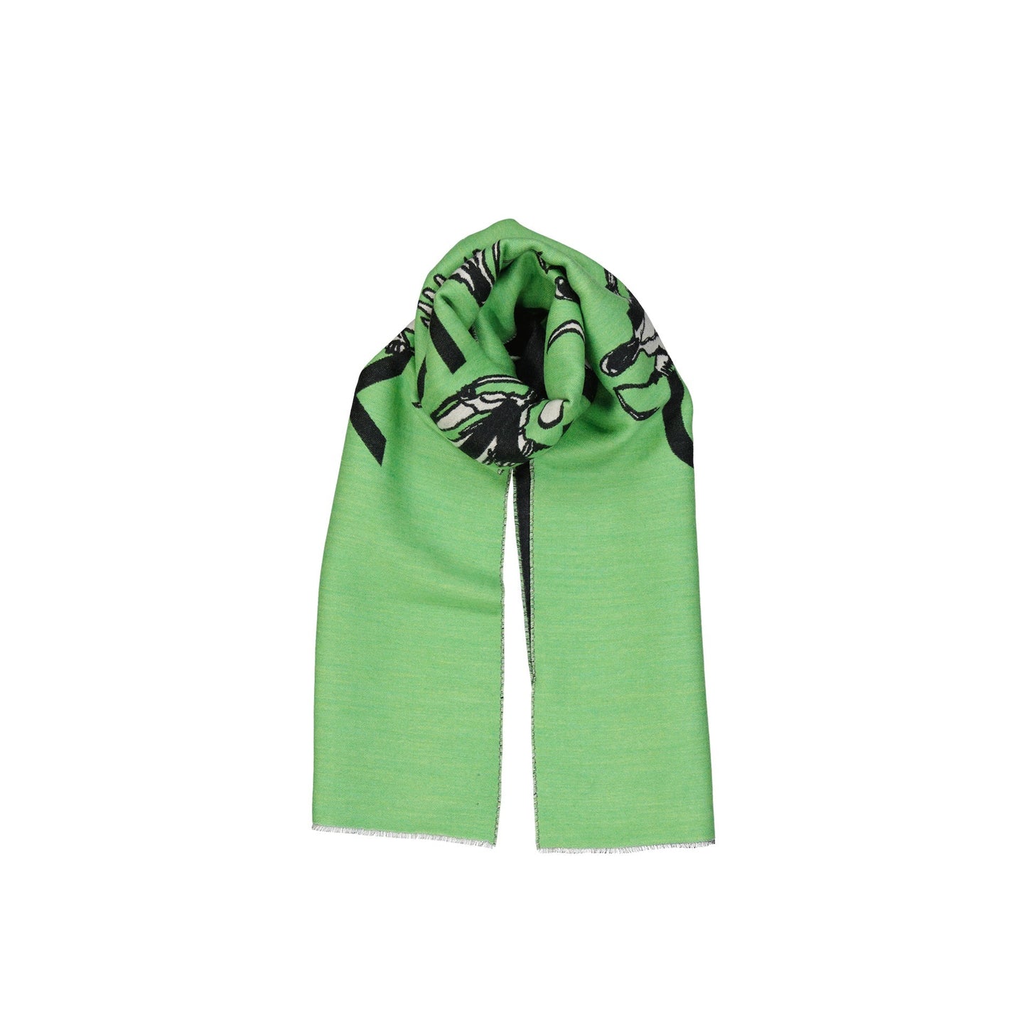 Givenchy Logo Wool Scarf Men GIVENCHY