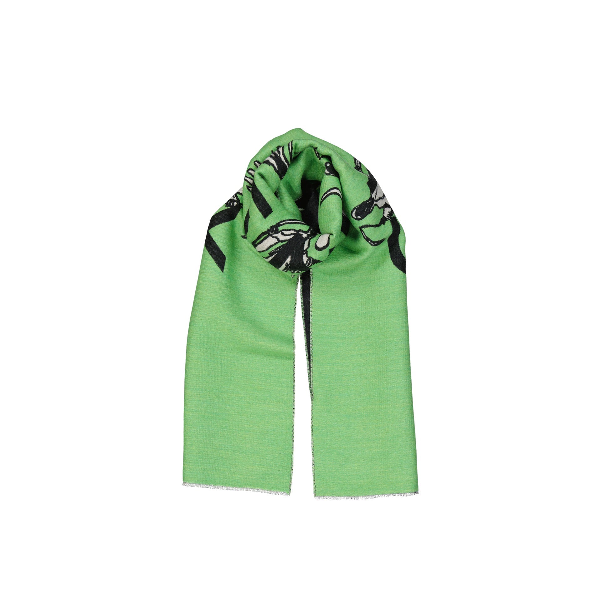 Givenchy Logo Wool Scarf Men GIVENCHY