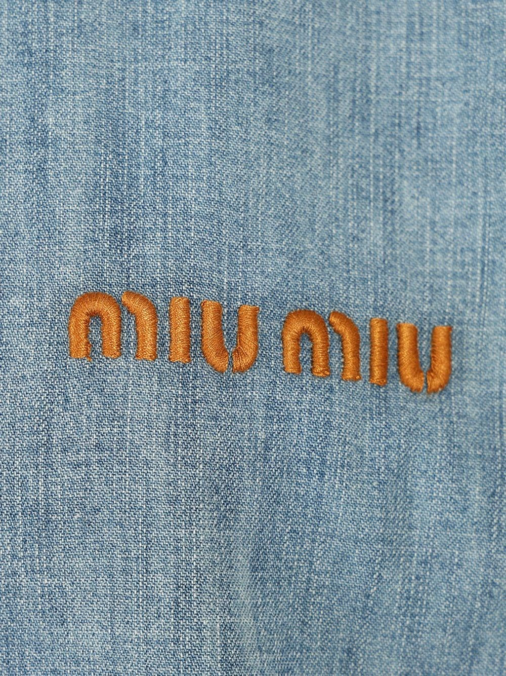 Miu Miu Women Chambray Shirt MIU MIU