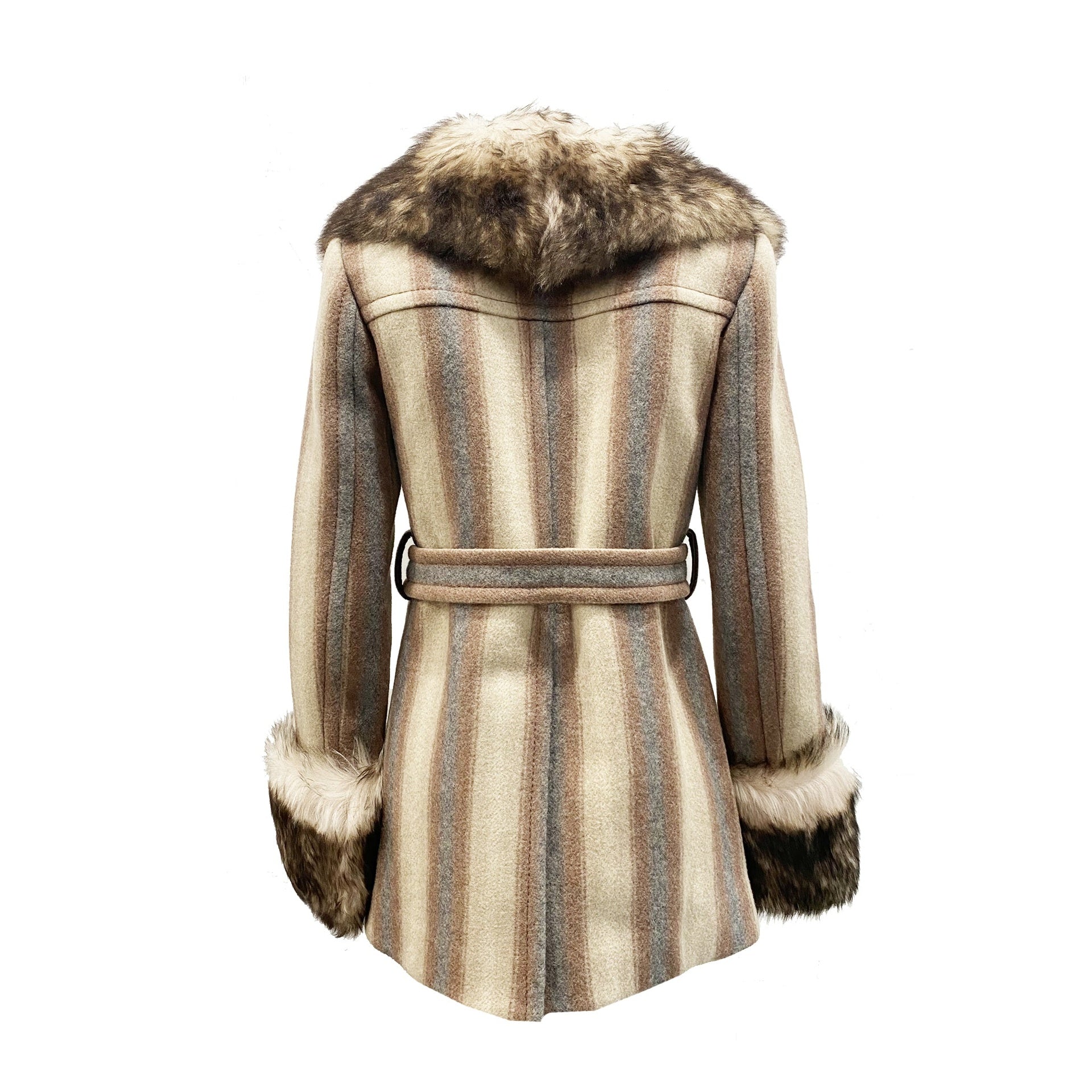Marc Jacobs Fur Trim Coat Women MARC JACOBS