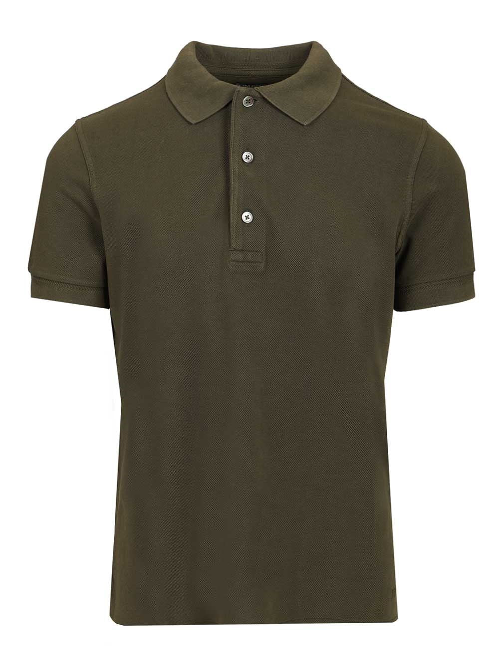 Tom Ford Men Cotton Piqué Polo Shirt TOM FORD