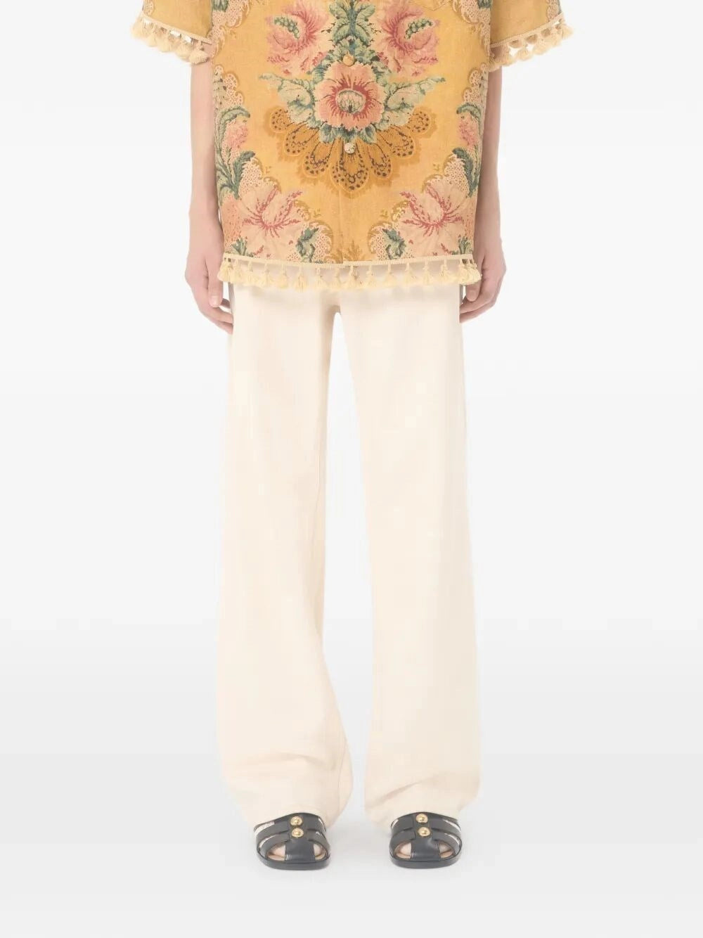 Valentino Garavani Men `Vgold` 5-Pocket Denim Pants