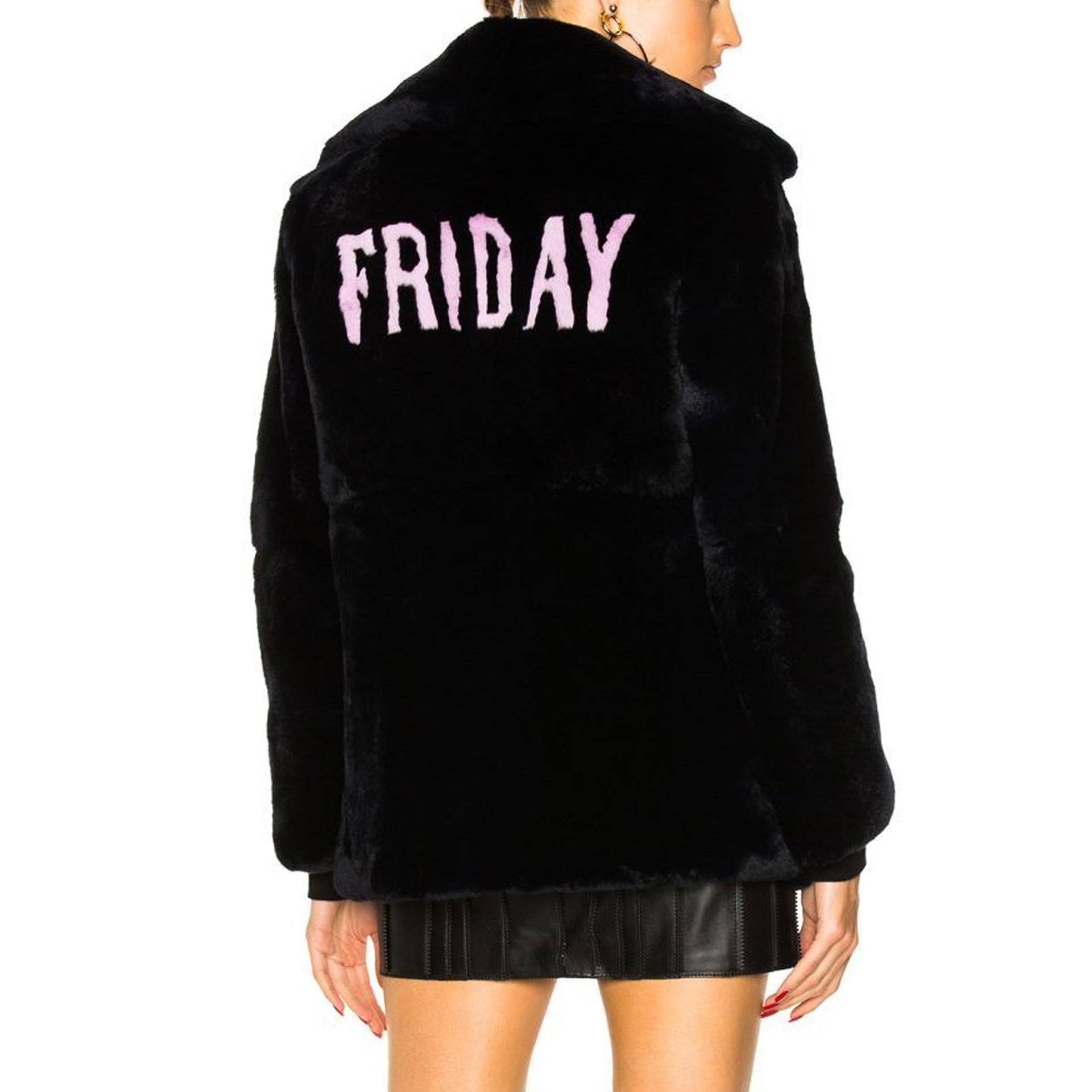 Alberta Ferretti Friday Rabbit Fur Jacket Women ALBERTA FERRETTI