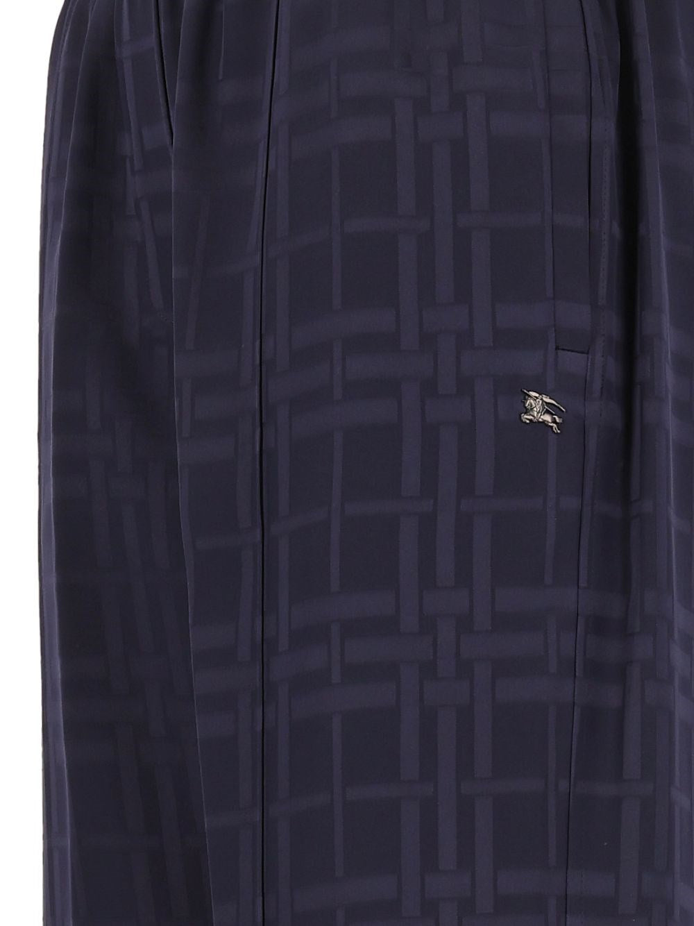 Burberry Women Checked Silk Trousers BURBERRY