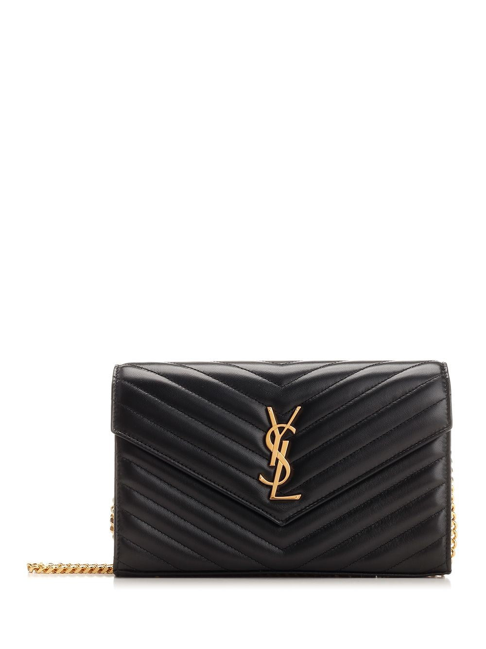 Saint Laurent Women "Cassandre" Wallet On Chain SAINT LAURENT