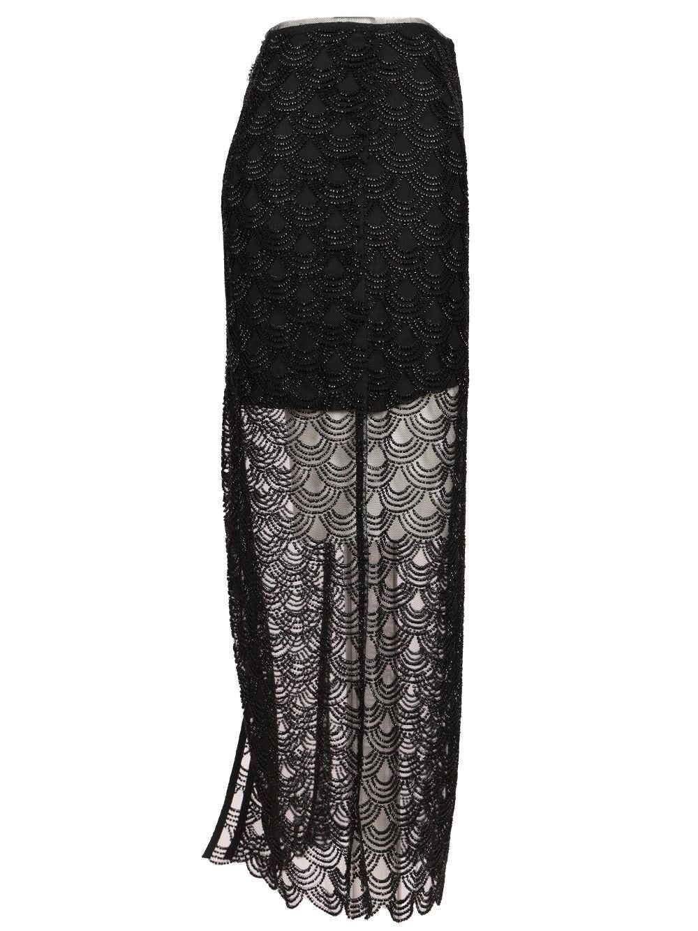 Rotate Women Sequin Midi Skirt ROTATE