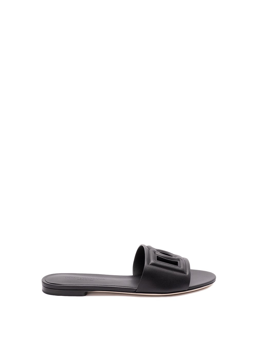 Dolce & Gabbana Women Sliders With `Dg` Logo DOLCE & GABBANA
