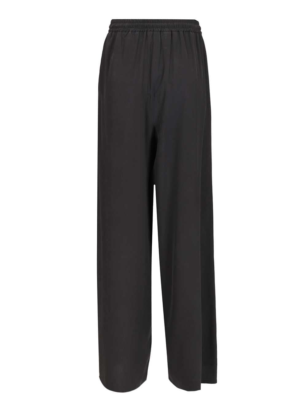 Max Mara Women "Genero" Wide-Leg Washed Silk Trousers MAX MARA