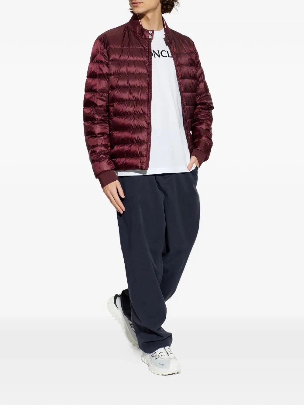 Moncler Men `Rigel` Biker Jacket MONCLER
