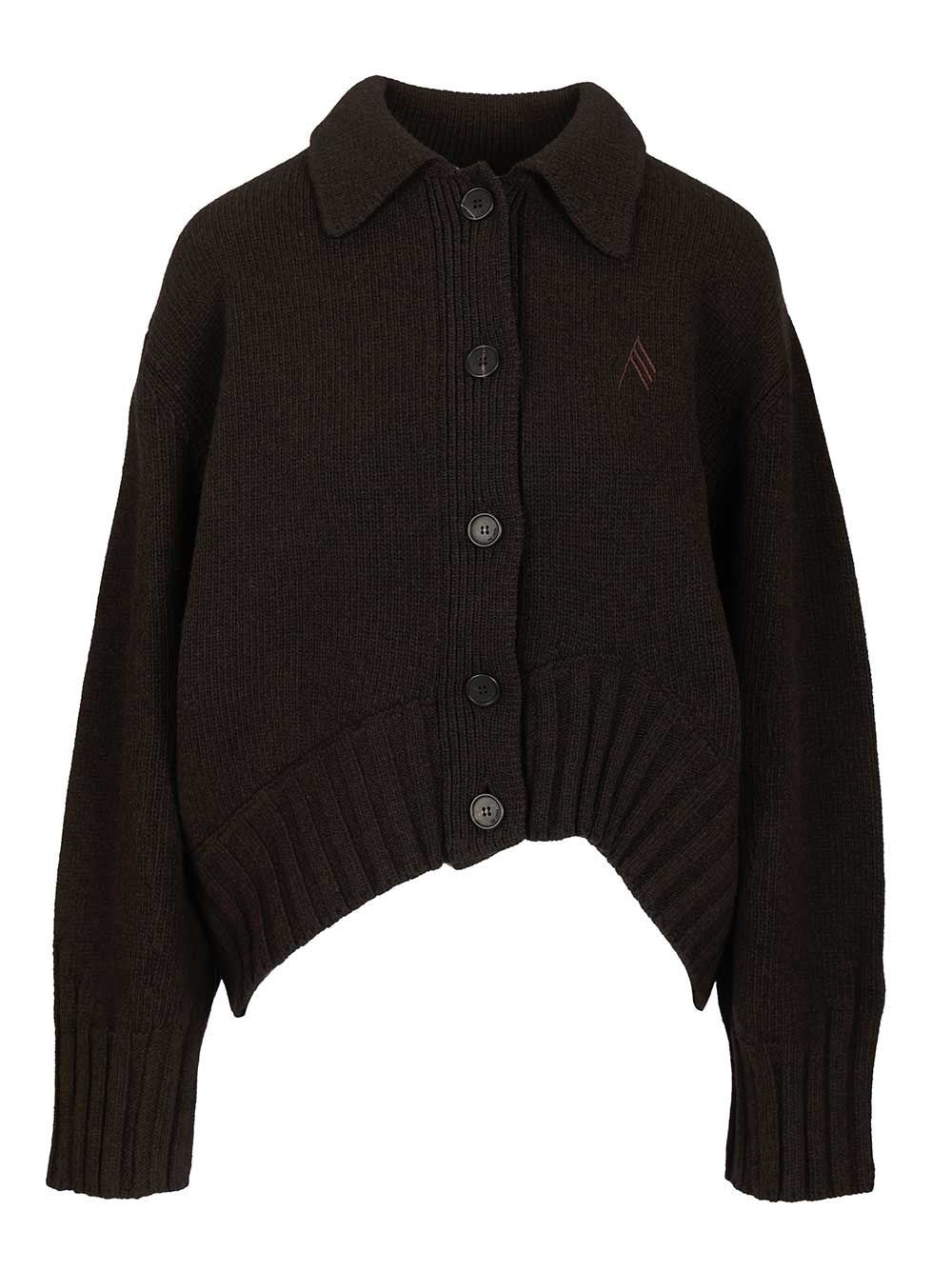 The Attico Women Cashmere And Wool Cardigan THE ATTICO