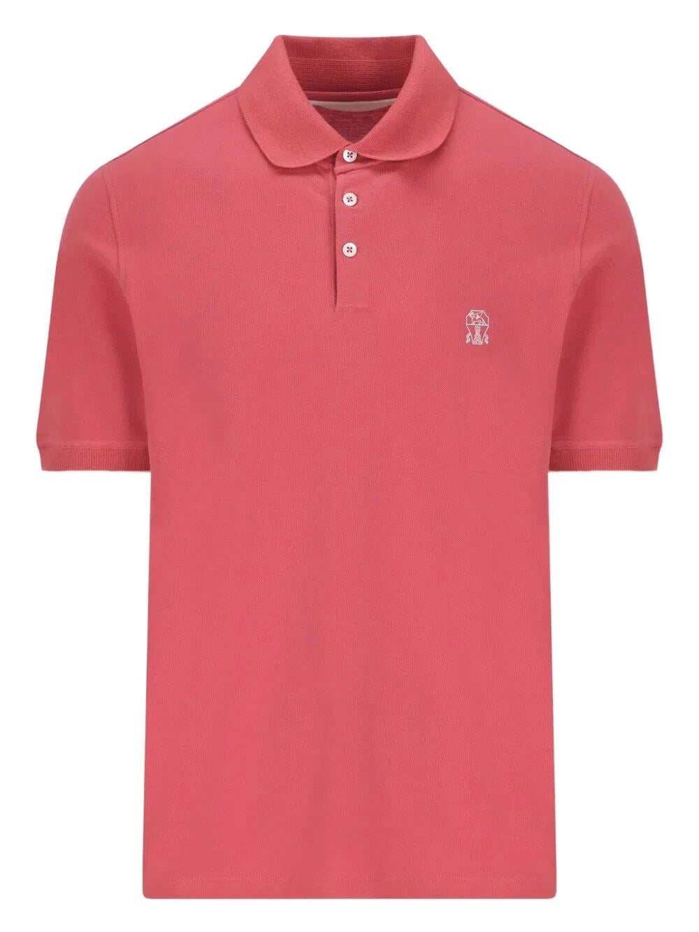 Brunello Cucinelli Men Short Sleeve Polo Shirt With Logo BRUNELLO CUCINELLI