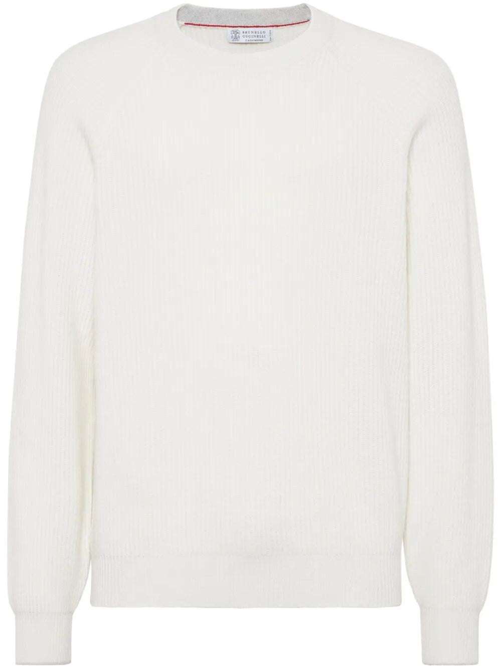 Brunello Cucinelli Men English Rib Knit Sweater BRUNELLO CUCINELLI