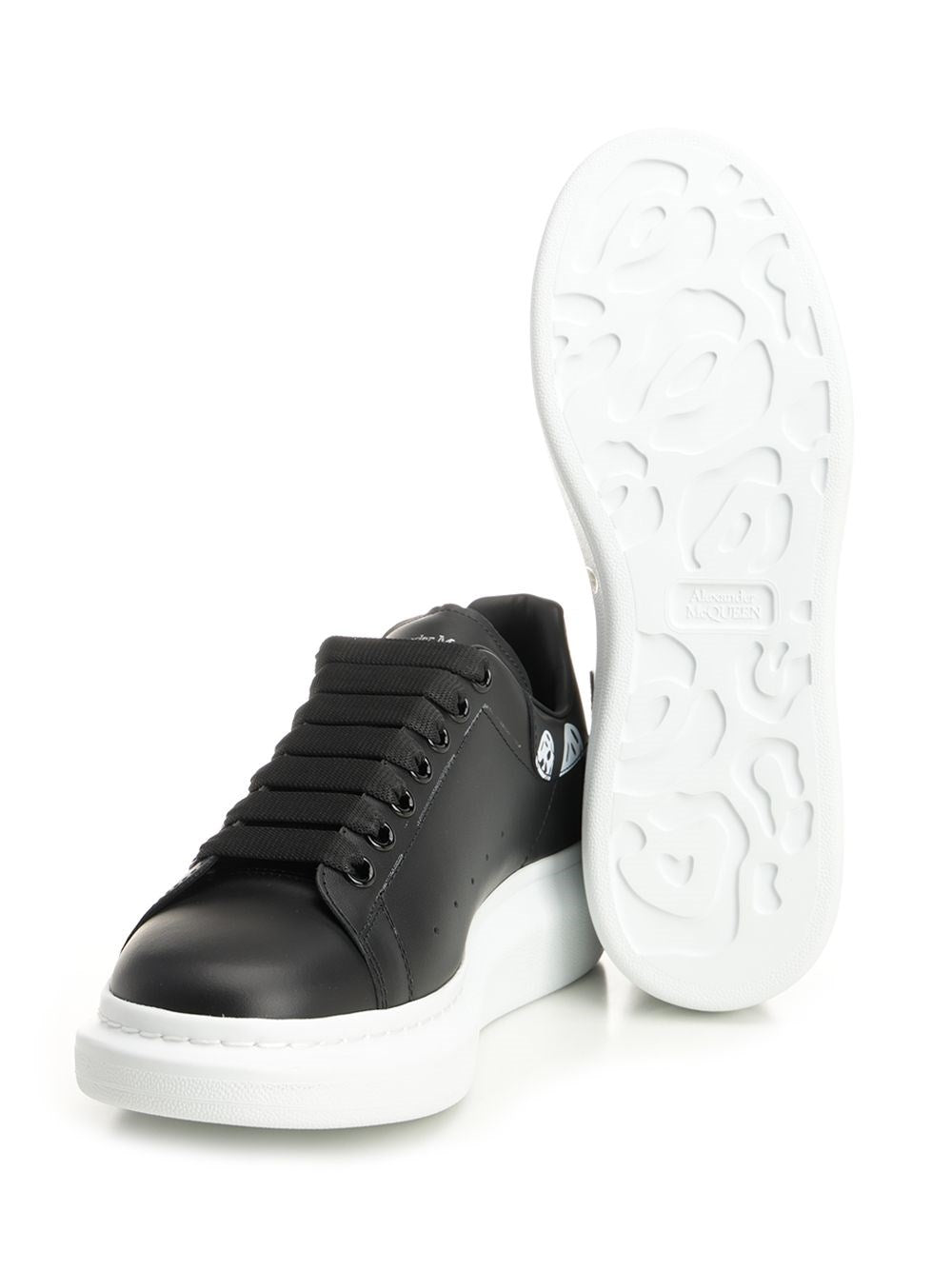 Mcqueen Men Black "Oversize" Sneakers ALEXANDER MCQUEEN
