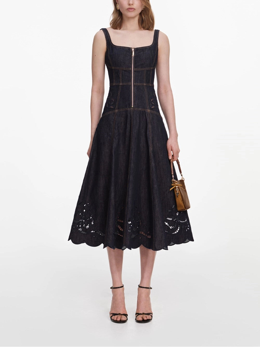 Self-Portrait Women Midi Dress SELF-PORTRAIT