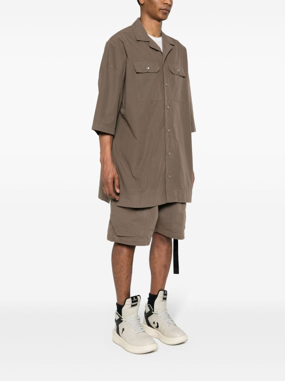 Rick Owens Drkshdw Men "Magnum Tommy" Shirt RICK OWENS