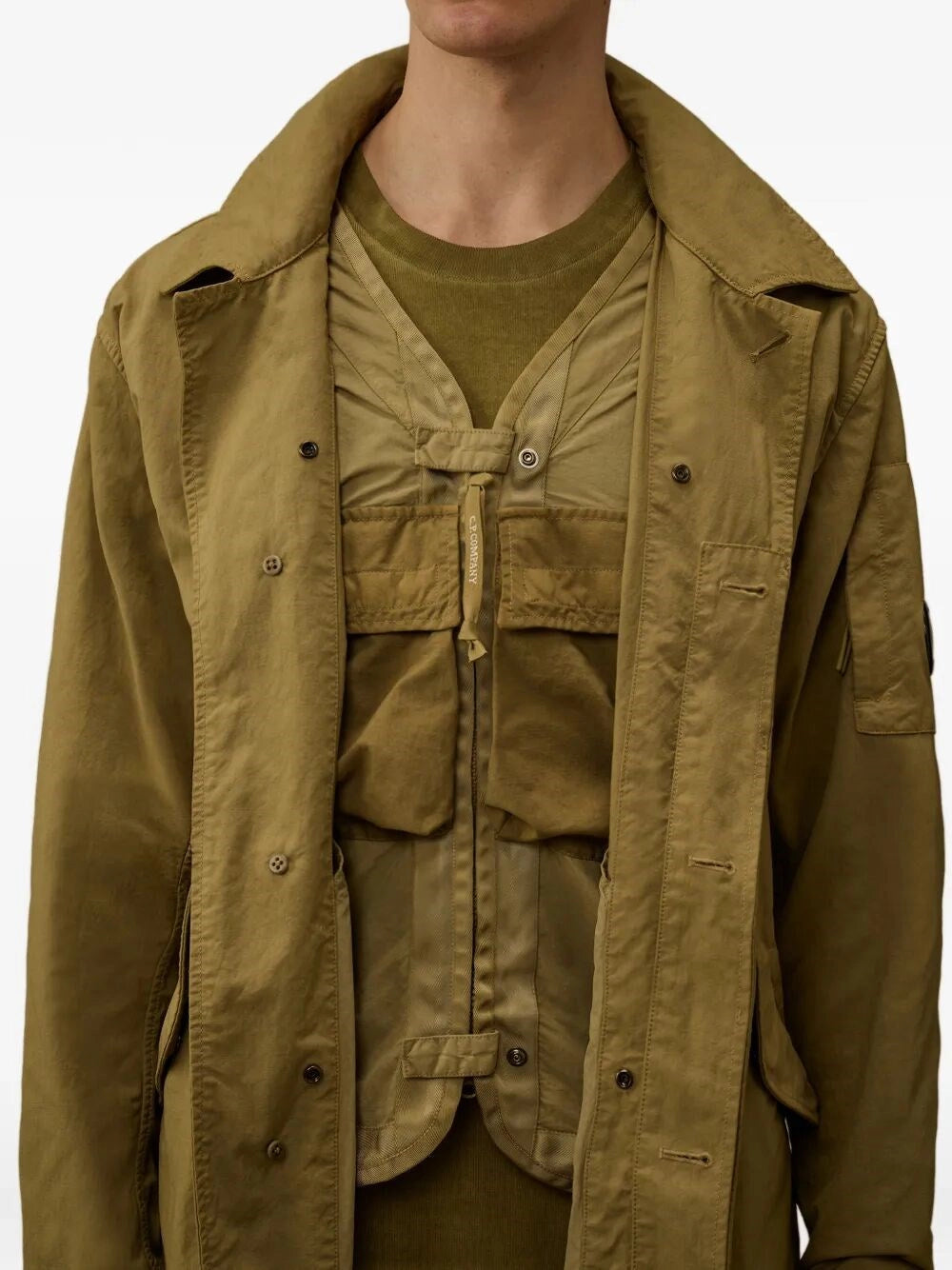 C.P. Company Men `Lens` Coat C.P. COMPANY