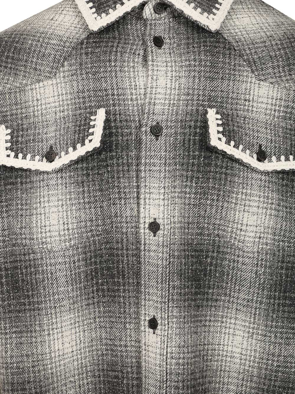 Golden Goose Men Flannel Shirt GOLDEN GOOSE