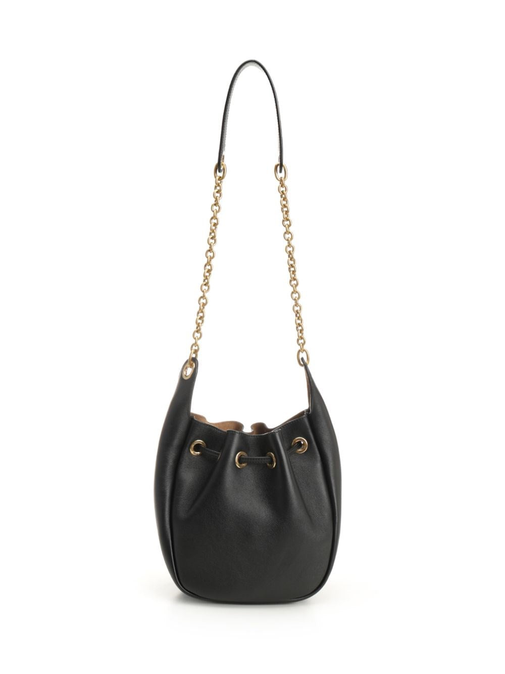 Saint Laurent Women Leather Bucket Bag SAINT LAURENT
