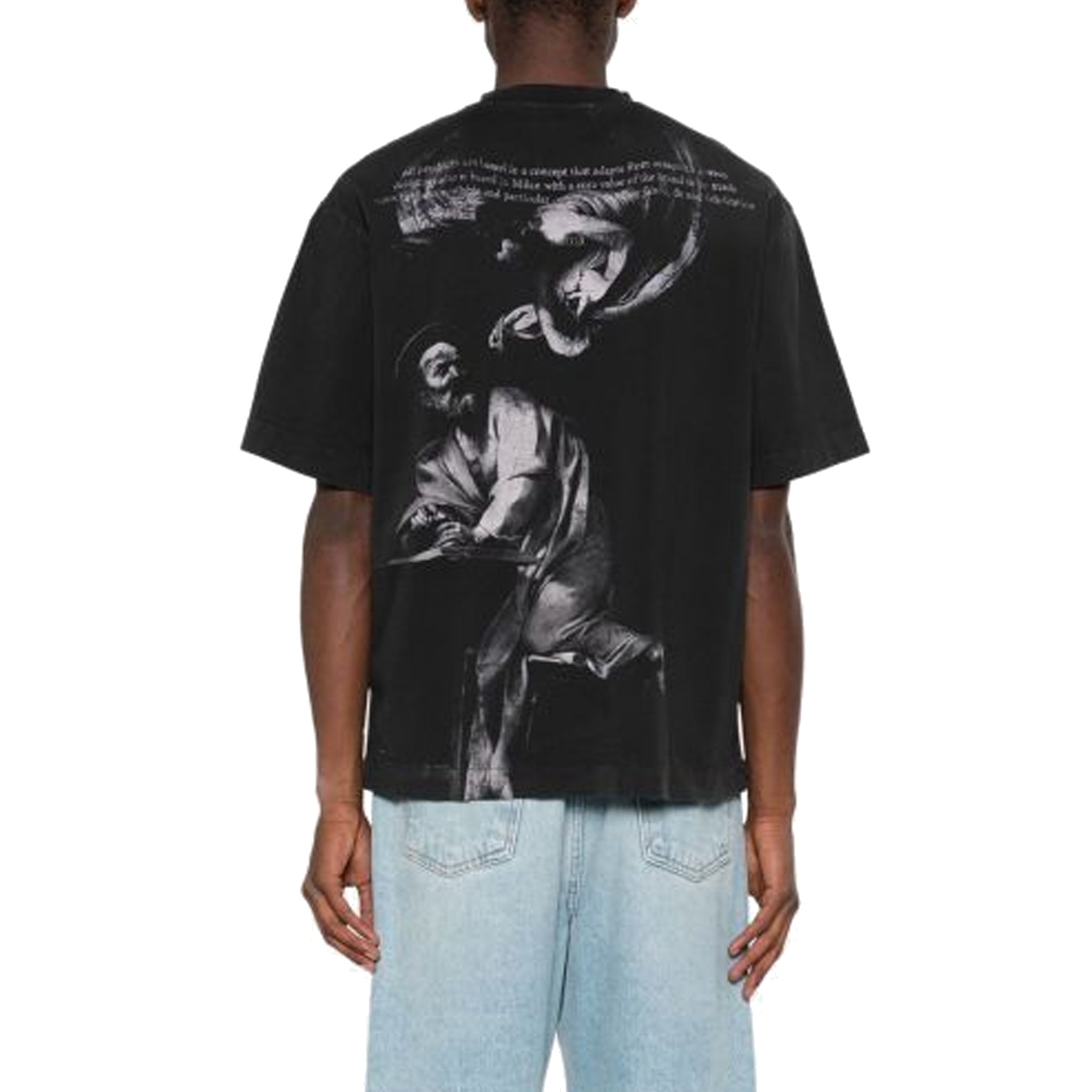 Off White S.Matthew Skate Logo-Print T-Shirt Men OFF-WHITE