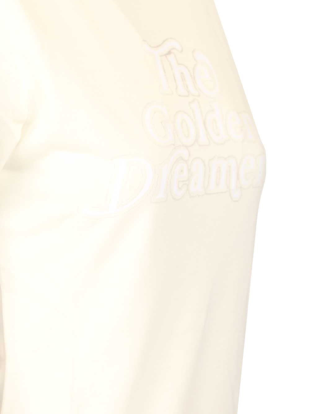 Golden Goose Women Crew Neck Jersey T-Shirt GOLDEN GOOSE