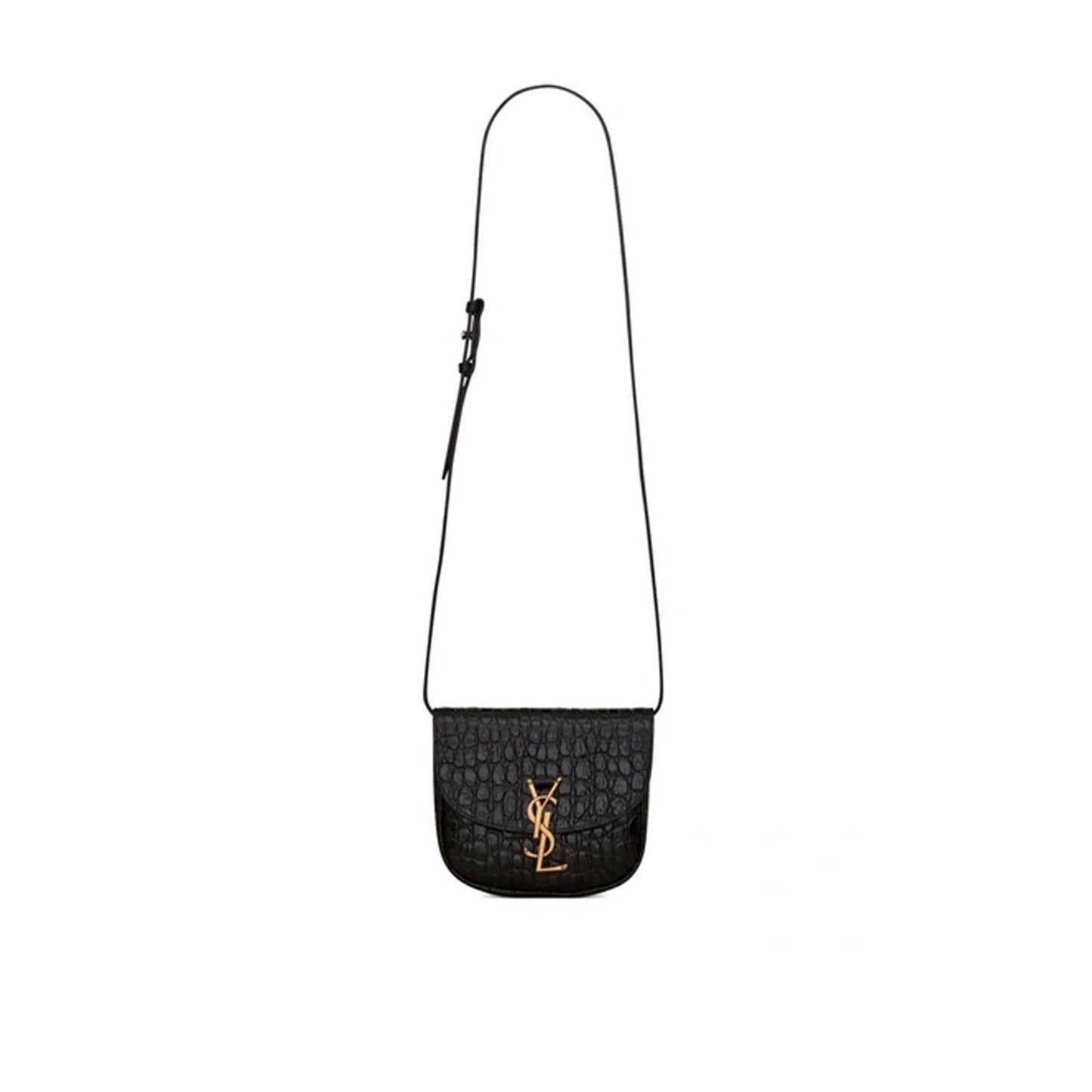 Saint Laurent Kaia Croco Shoulder Bag Women SAINT LAURENT