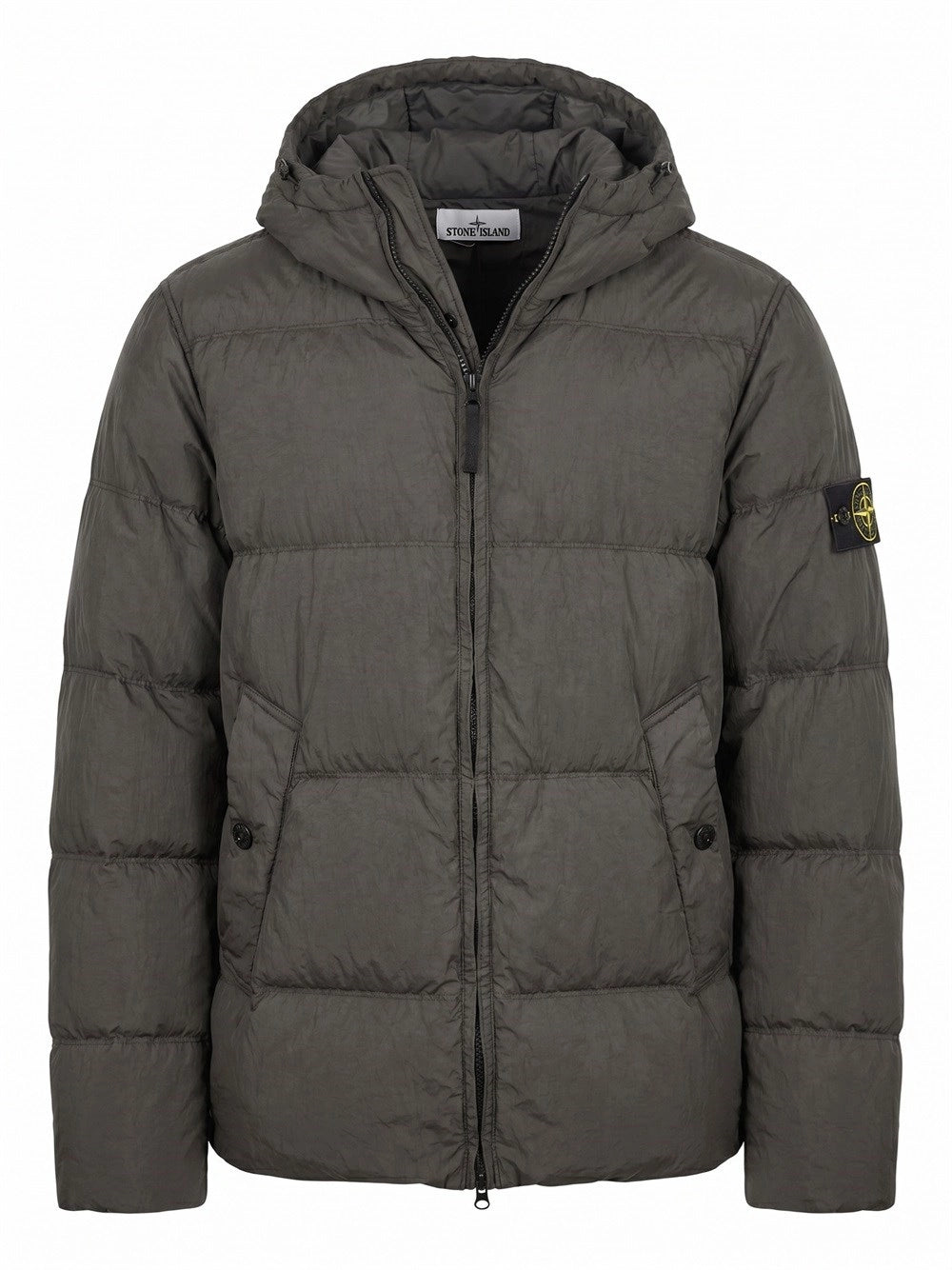 Stone Island Men Garment Dyed Crinkle Reps Ny Jacket STONE ISLAND