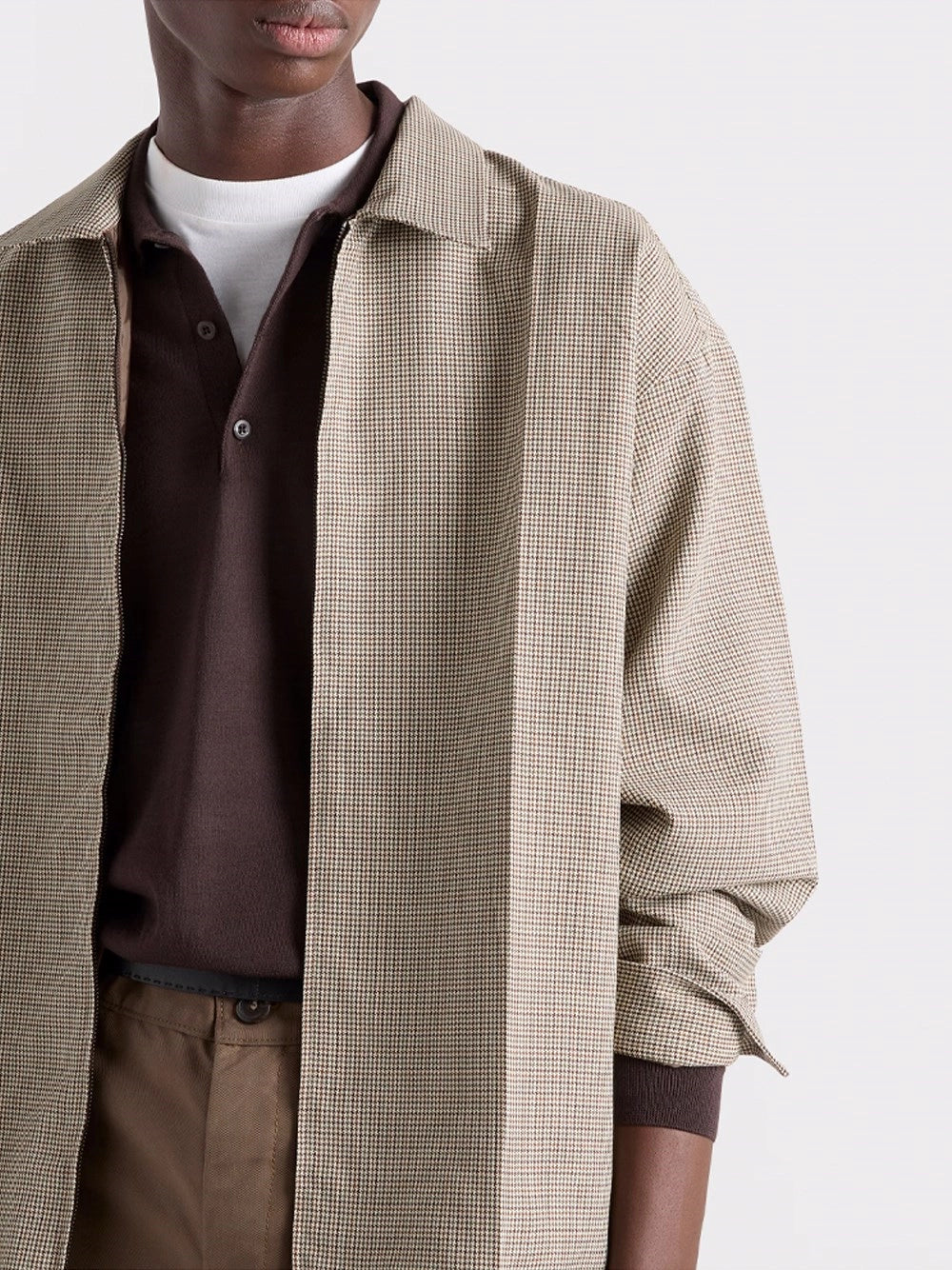 Prada Men Cord Wool Shirt PRADA