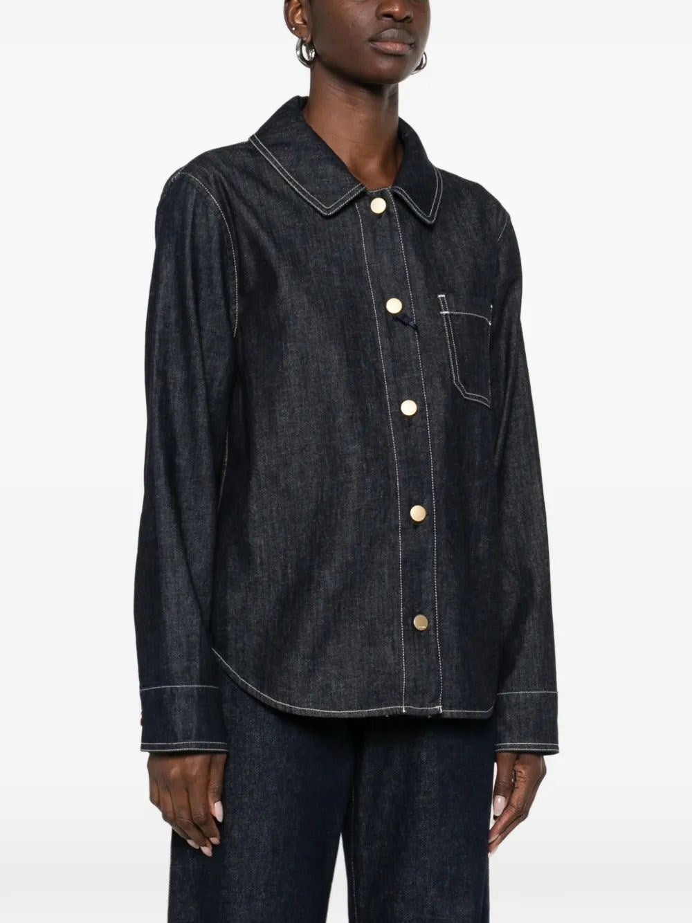 'S Max Mara Women Denim Shirt S MAX MARA