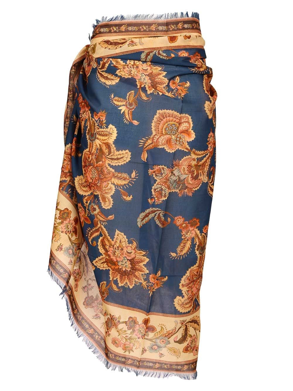 Zimmermann Women Printed Cotton Pareo ZIMMERMANN