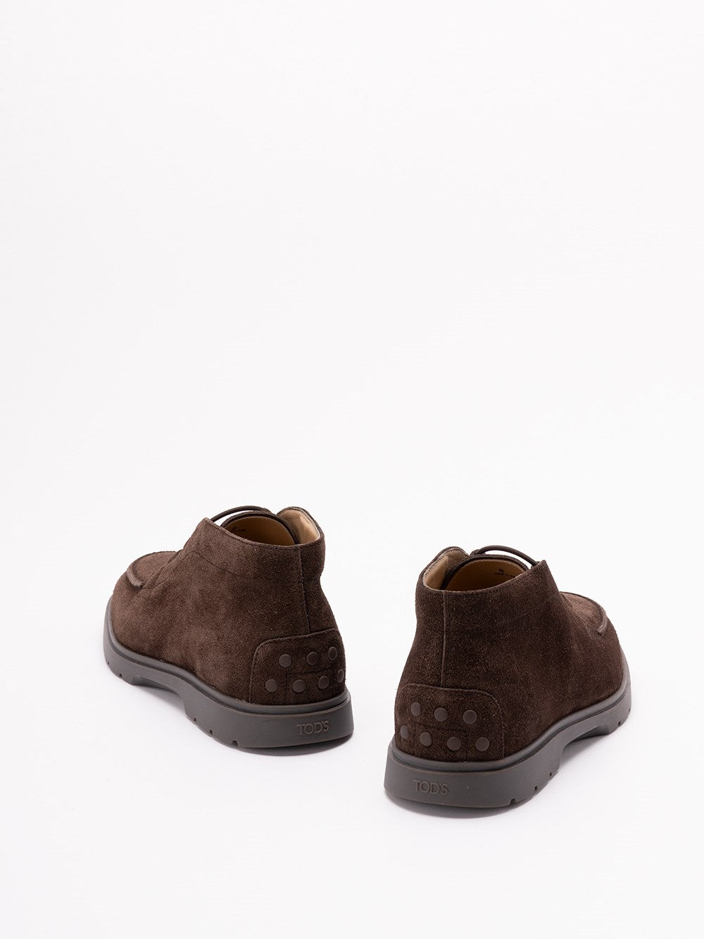 Tod's Men Desert Boots In Suede