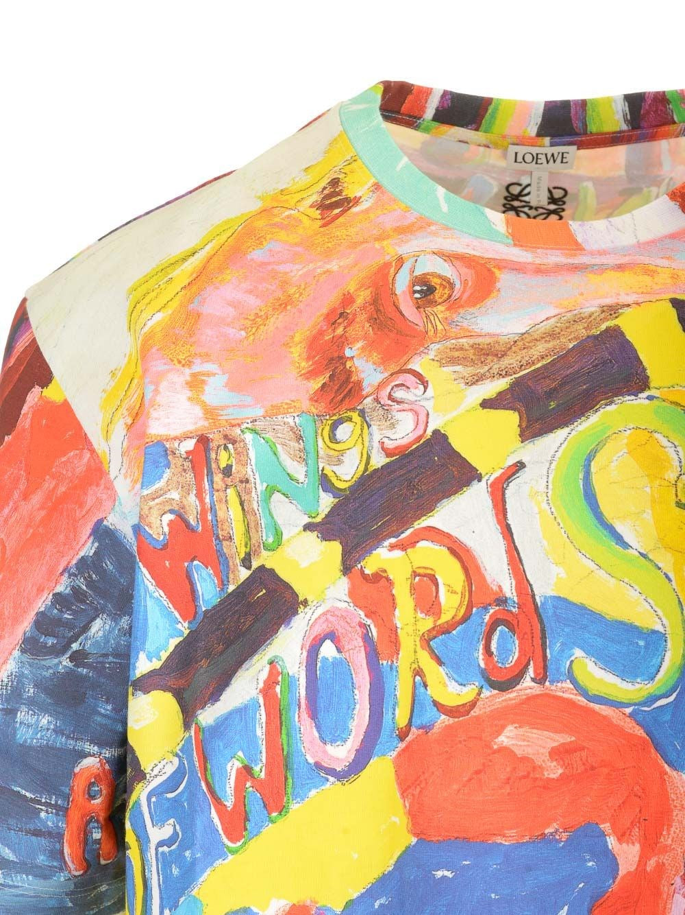 Loewe Men Multicolored T-Shirt LOEWE