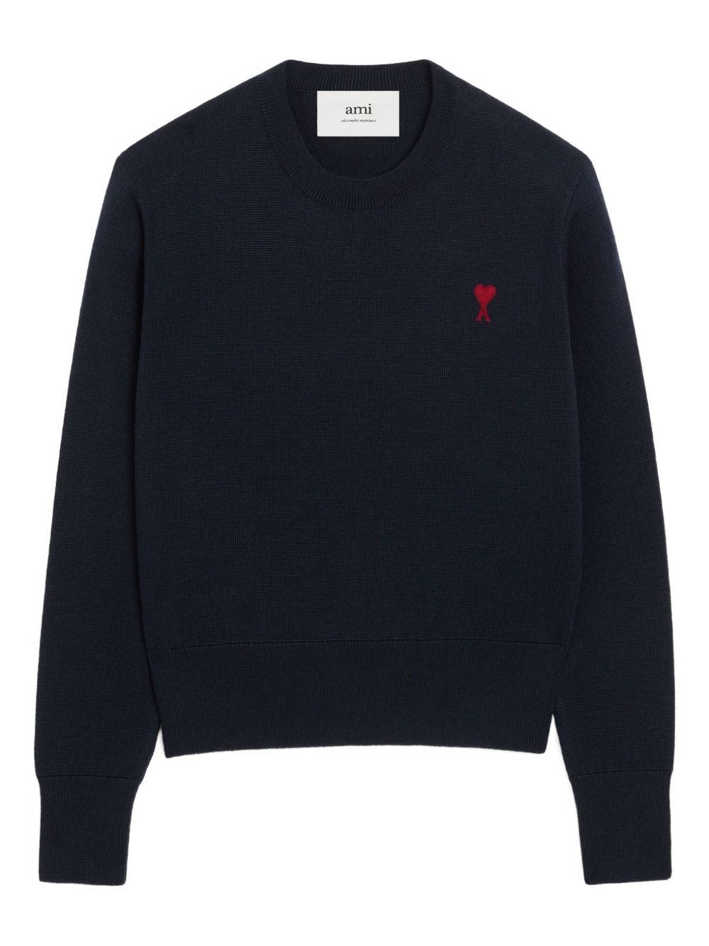 Ami Women Ami De Cœur Wool Sweater AMI PARIS