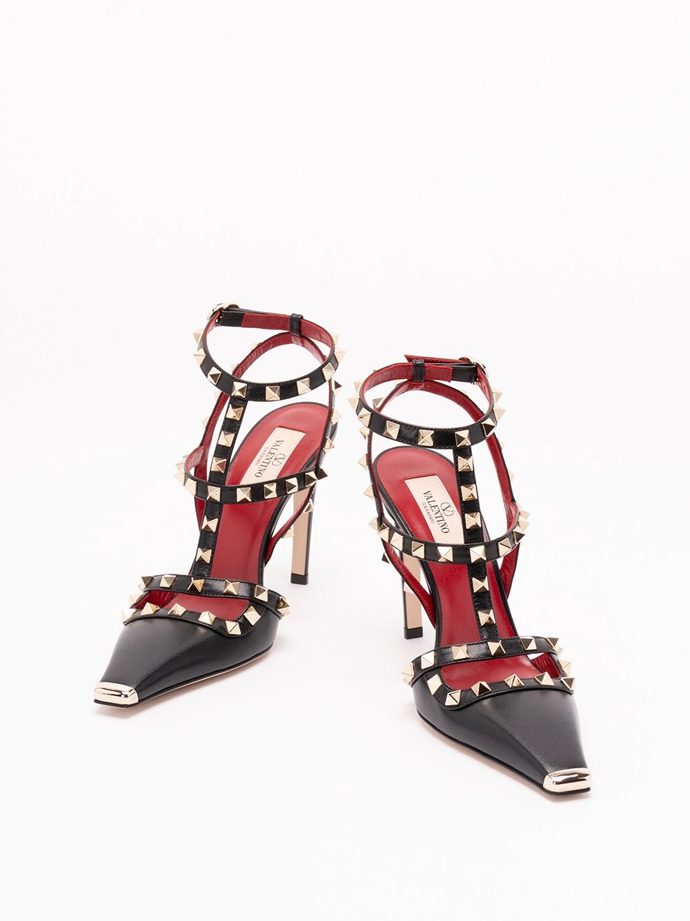 Valentino Garavani Women Rockstud Kidskin Pumps 100Mm VALENTINO GARAVANI