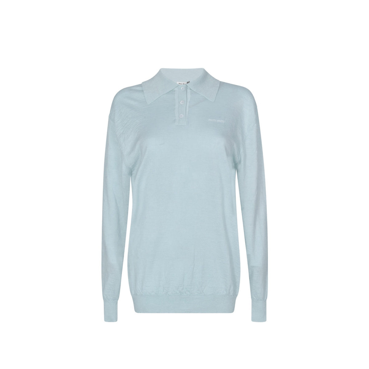 Miu Miu Cashmere Polo Women Women MIU MIU