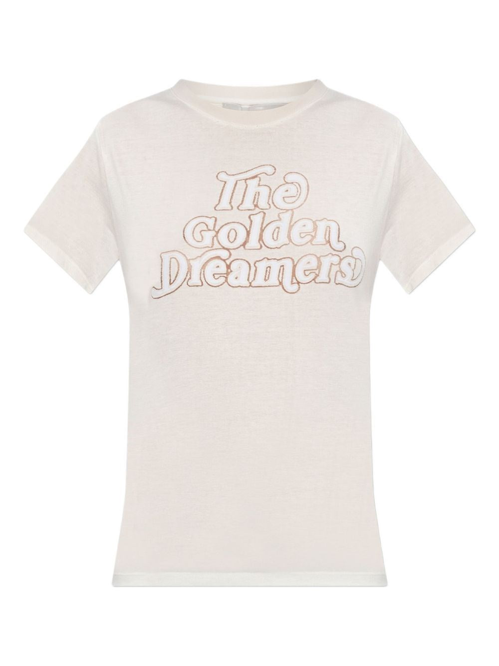 Golden Goose Women Crew Neck Jersey T-Shirt GOLDEN GOOSE