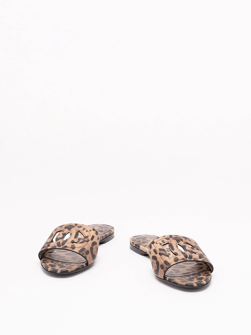 Dolce & Gabbana Women Sliders With `Dg` Logo DOLCE & GABBANA