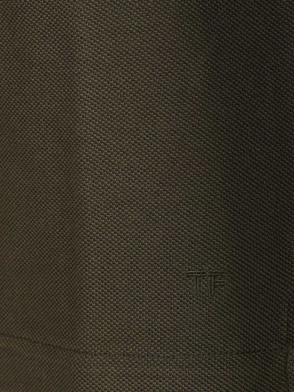 Tom Ford Men Cotton Piqué Polo Shirt TOM FORD