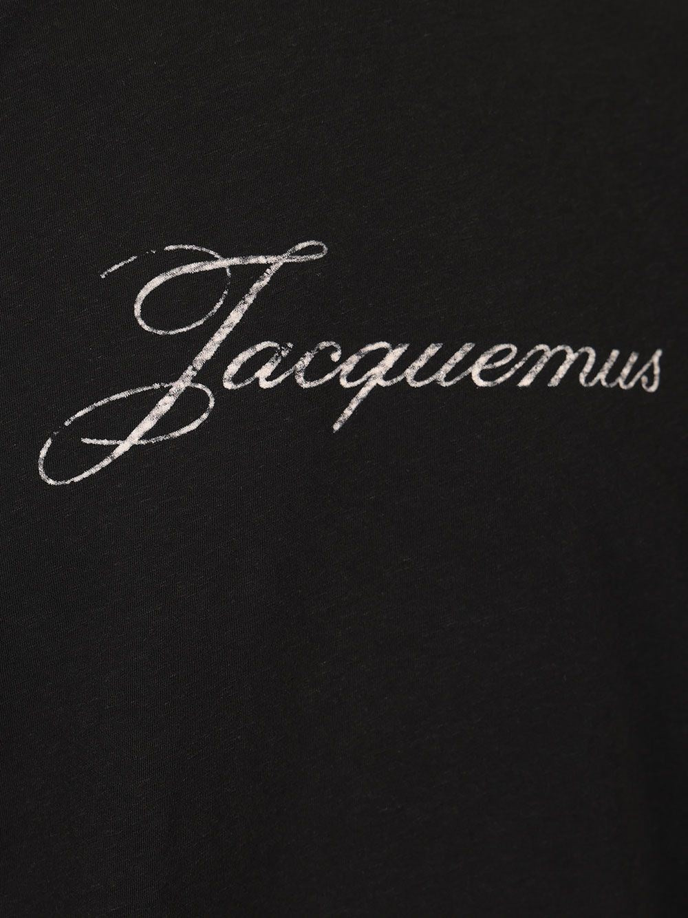 Jacquemus Men T-Shirt With Writing JACQUEMUS