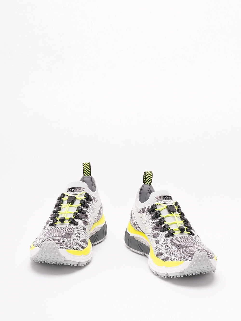 Off White Men `Ow Be Right Back Knit` Sneakers OFF-WHITE