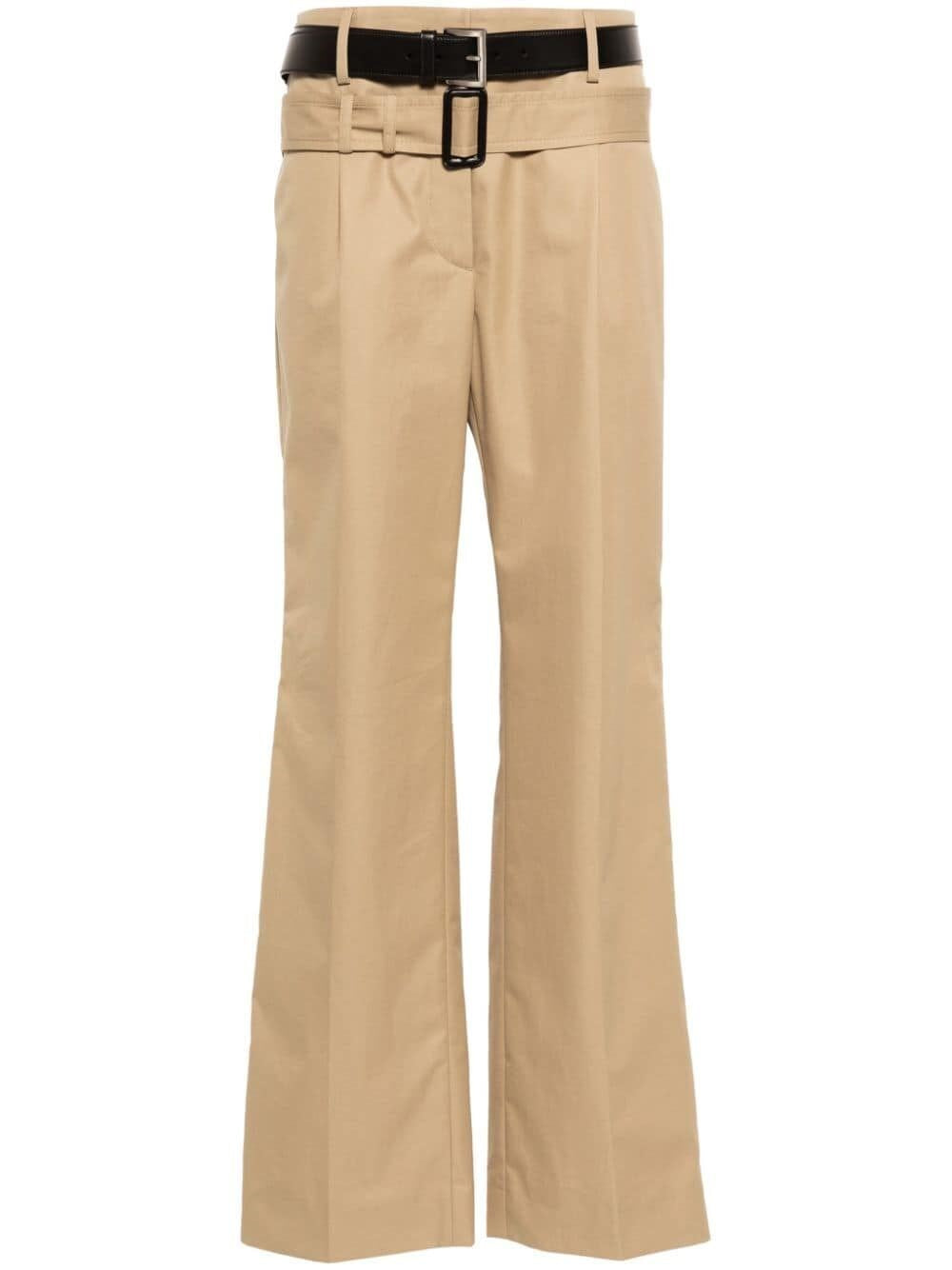Prada Women Cotton Twill Pants PRADA