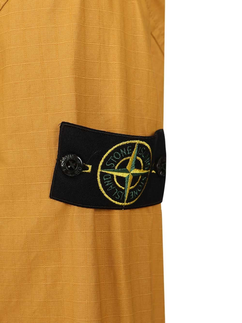 Stone Island Men Overshirt In Resin-Treated Cotton Ripstop STONE ISLAND