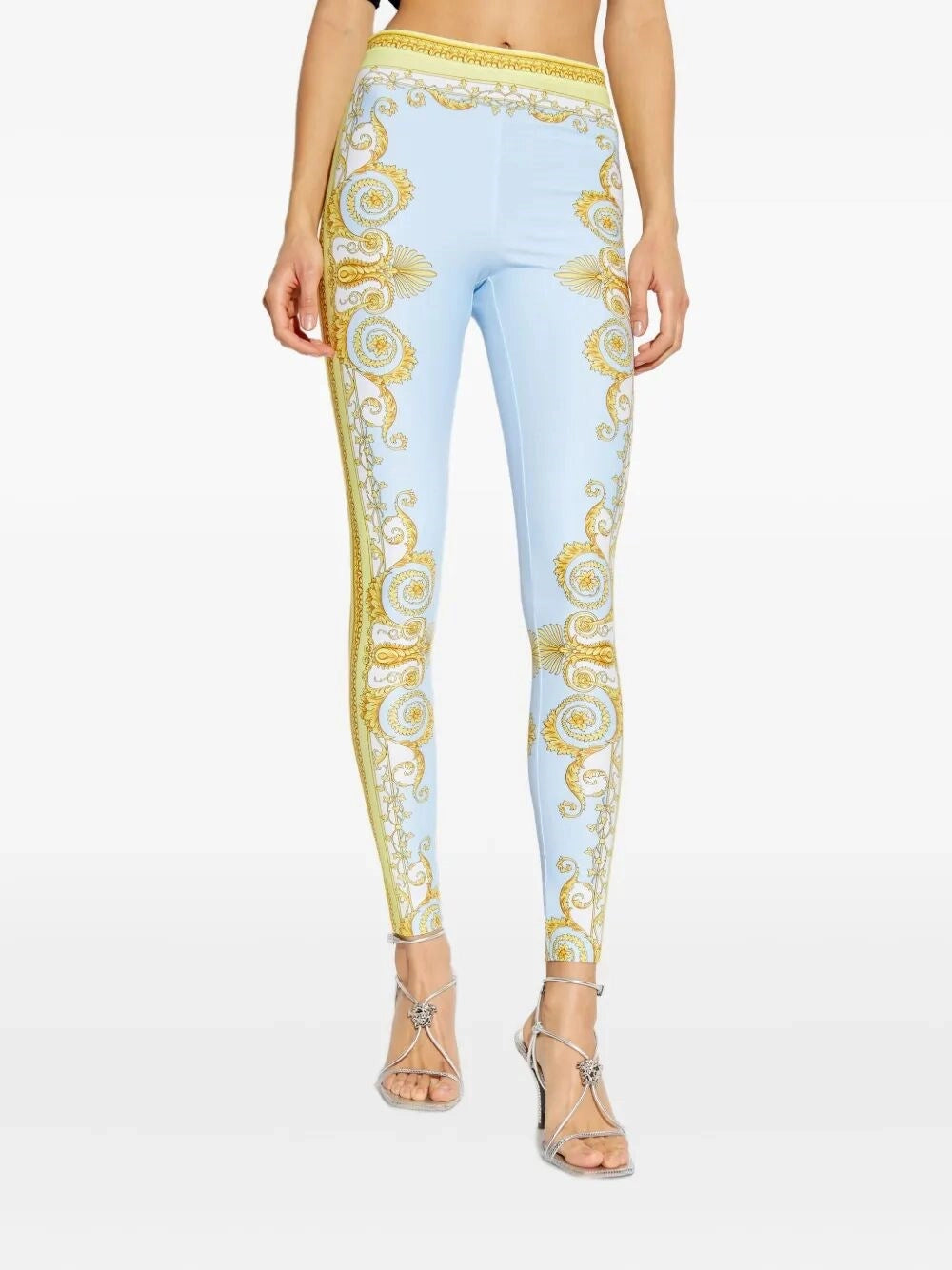 Versace Women Leggings `Spring Barocco` VERSACE