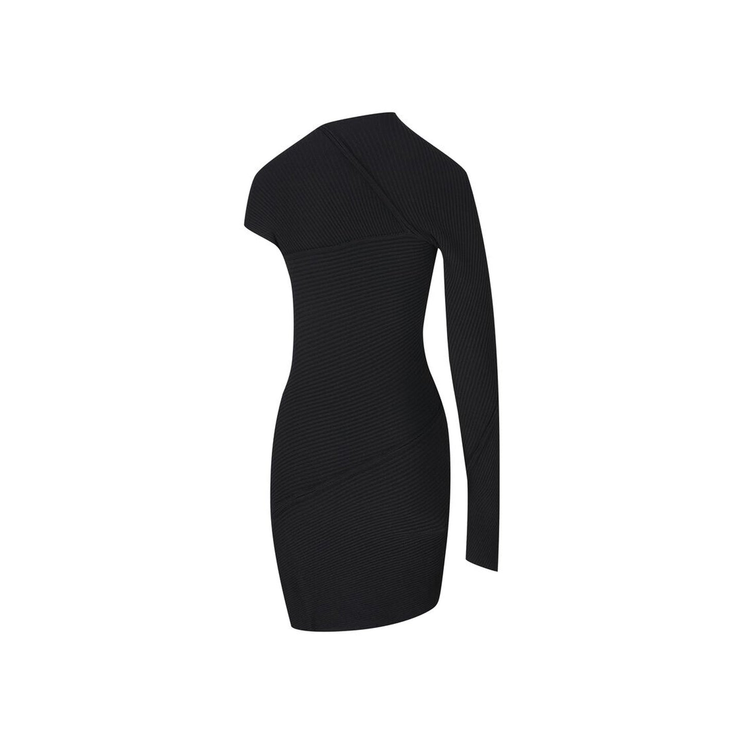 Balenciaga Spiral Mini Dress Women BALENCIAGA