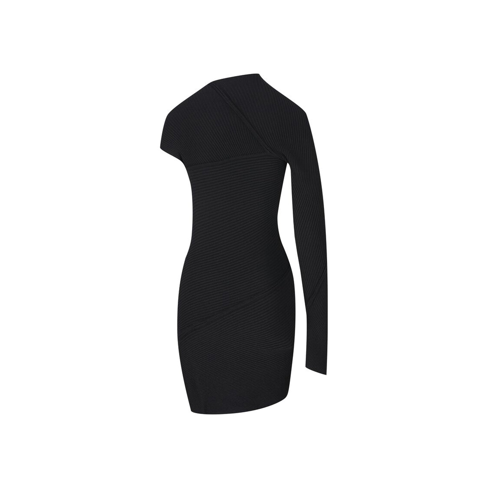 Balenciaga Spiral Mini Dress Women BALENCIAGA