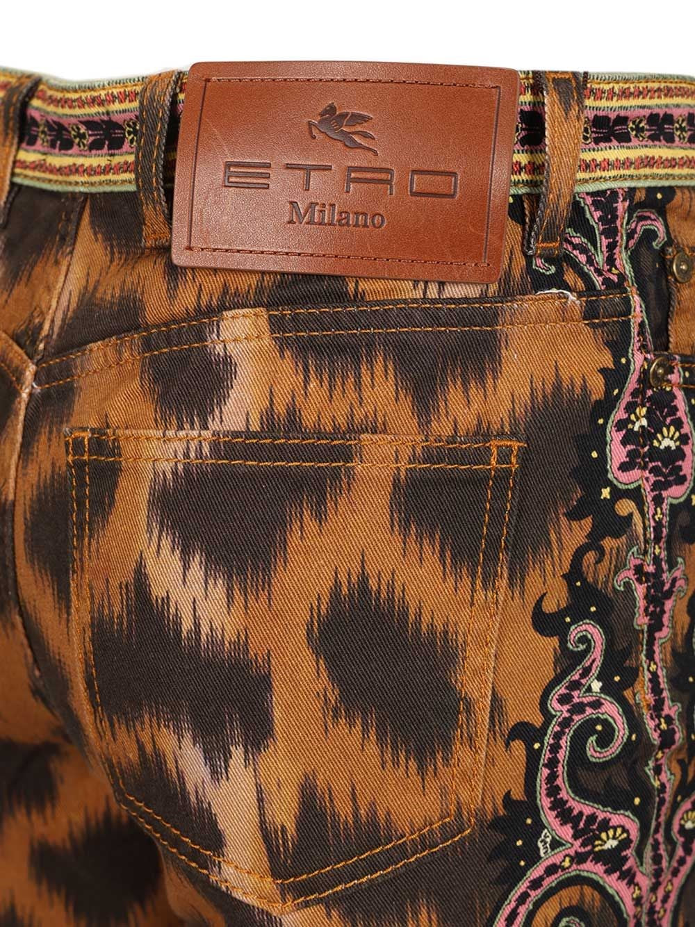 Etro Women Animalier Jean ETRO
