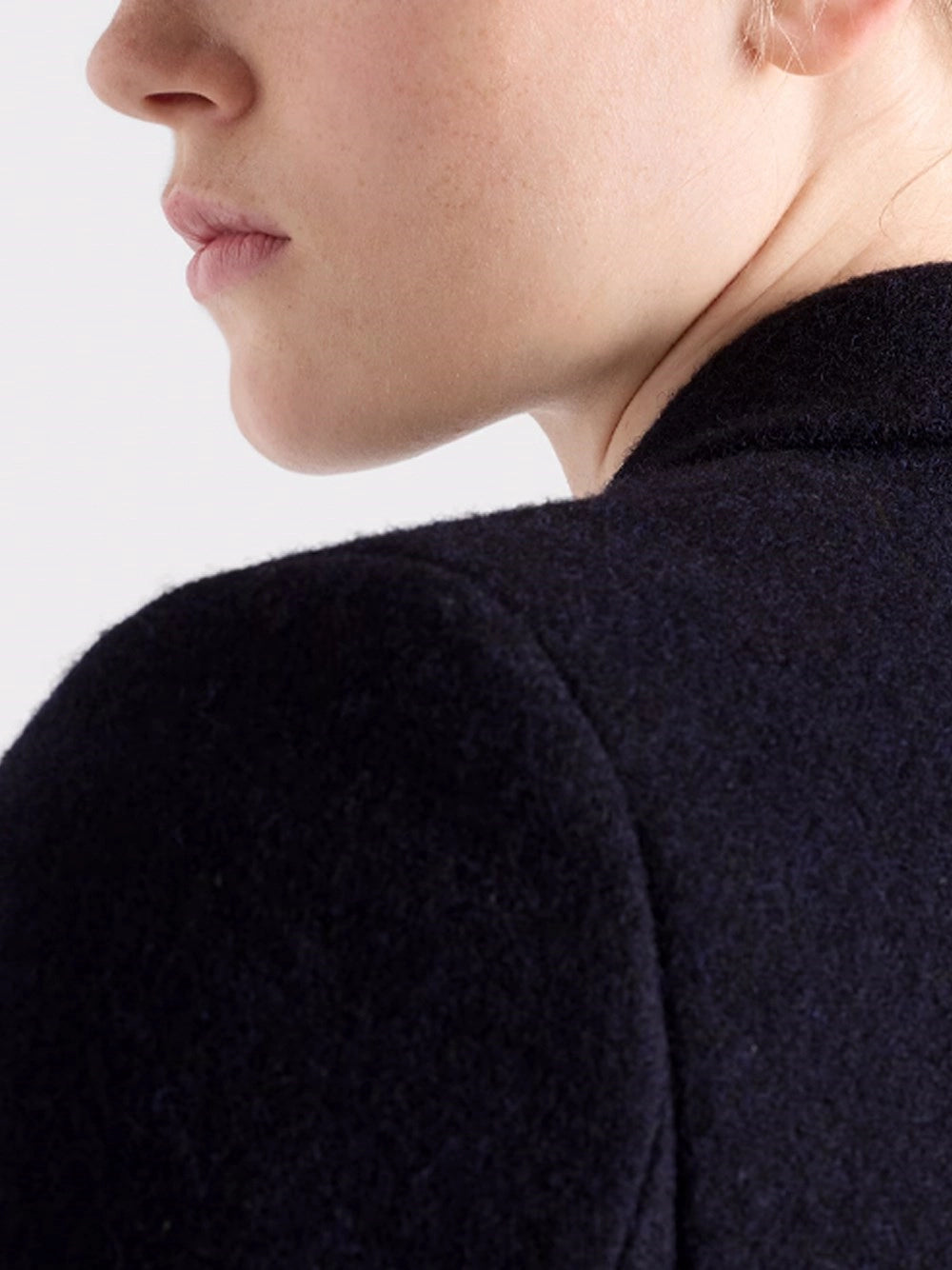 Prada Women Shetland Wool Coat PRADA