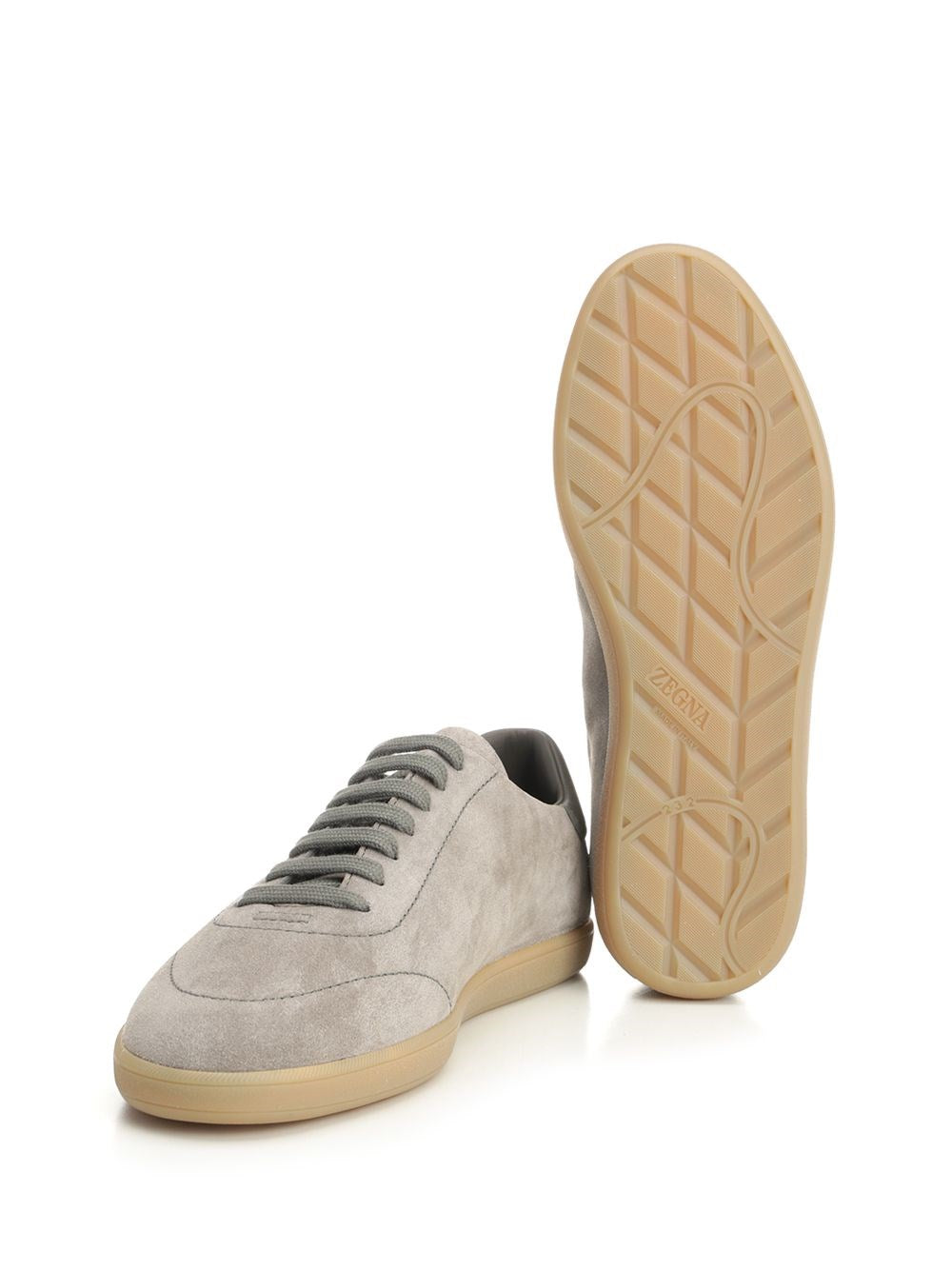 Zegna Men New Sneakers Suede ZEGNA