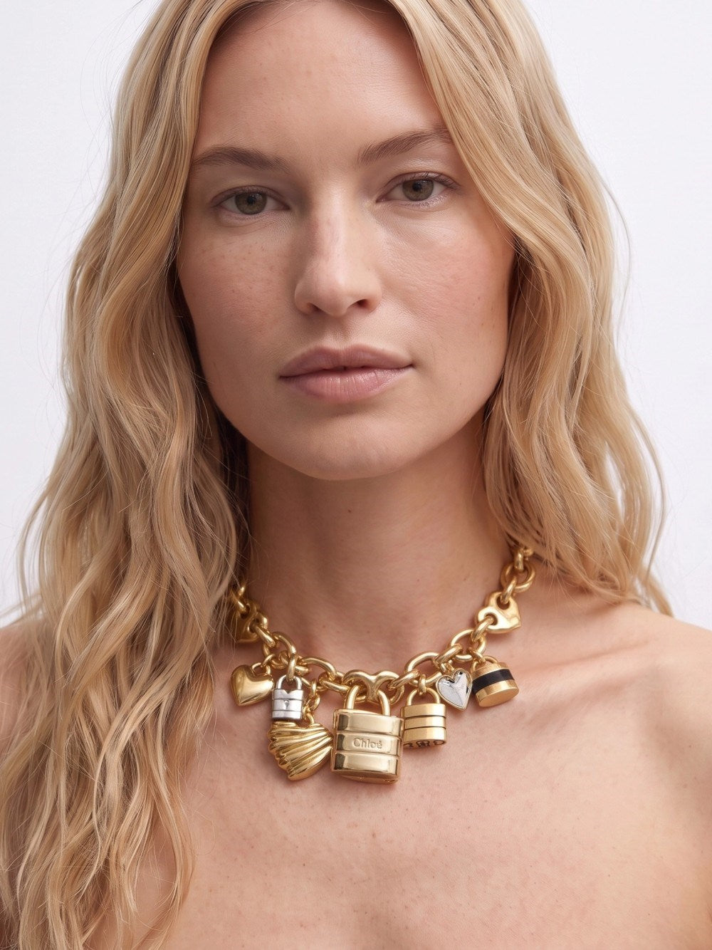 Chloe' Women “Chloé Paddington” Necklace CHLOE